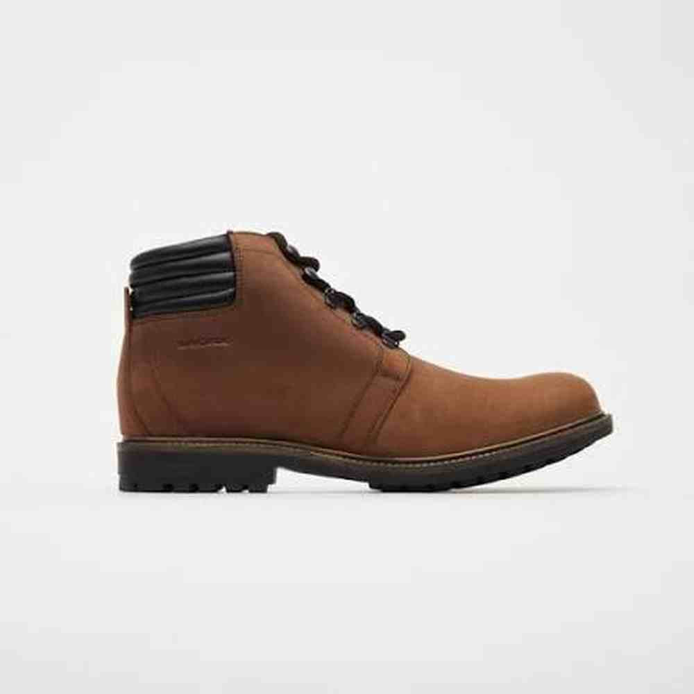 Bronx Mens Sasso Sandiego Boots In Brown