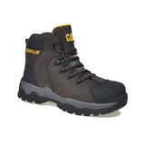 Caterpillar Mens Everett Soft Toe Mid Shoe In Brown