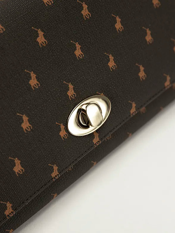 Polo New Iconic Travel Brown Purse