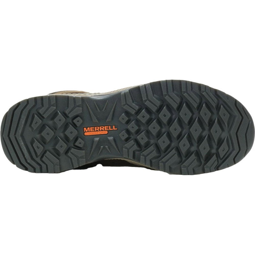 Merrell Mens Forestbound Mid Waterproof Boots In Cloudy