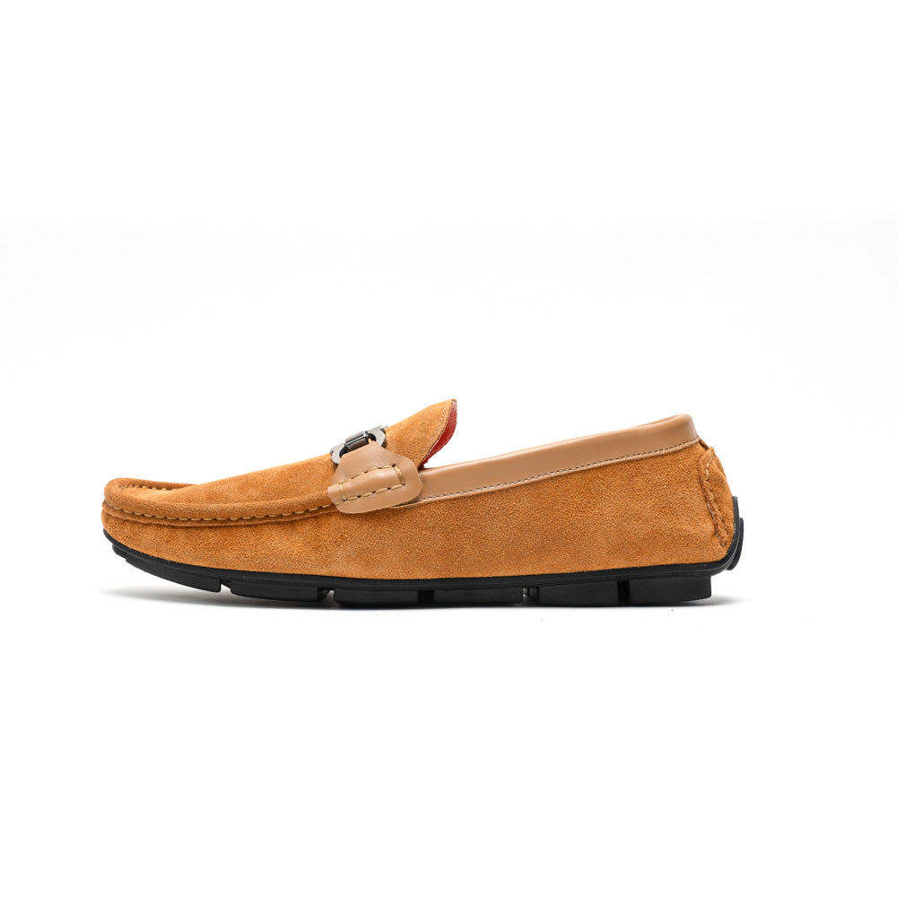 Le Manne Yt2 Mens Leather Shoes Camel