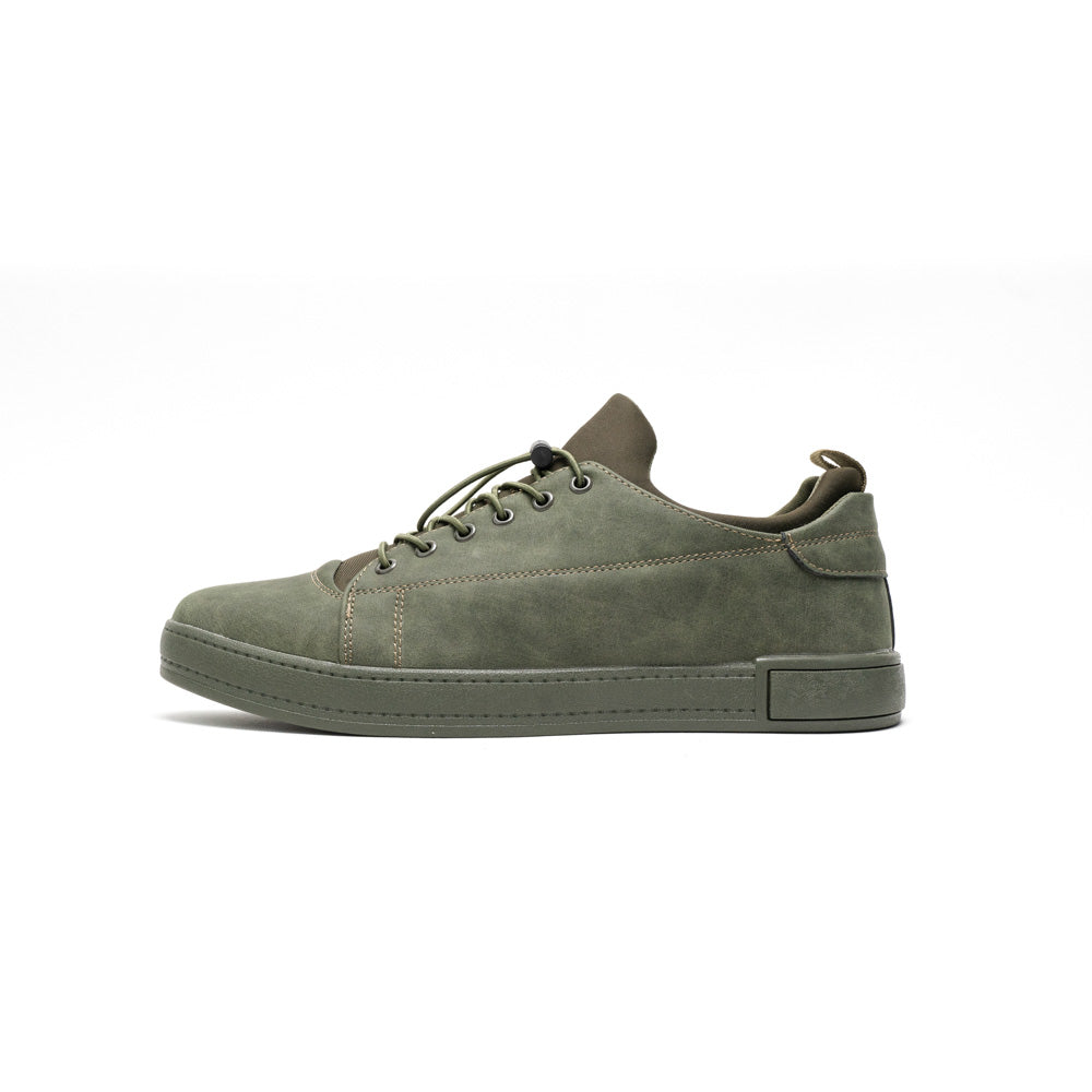 Le Manne Bhp-1 Mens Pu Shoe Olive