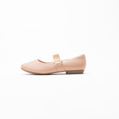 La Her Nn12 Ladies Comfort Shoe Nude