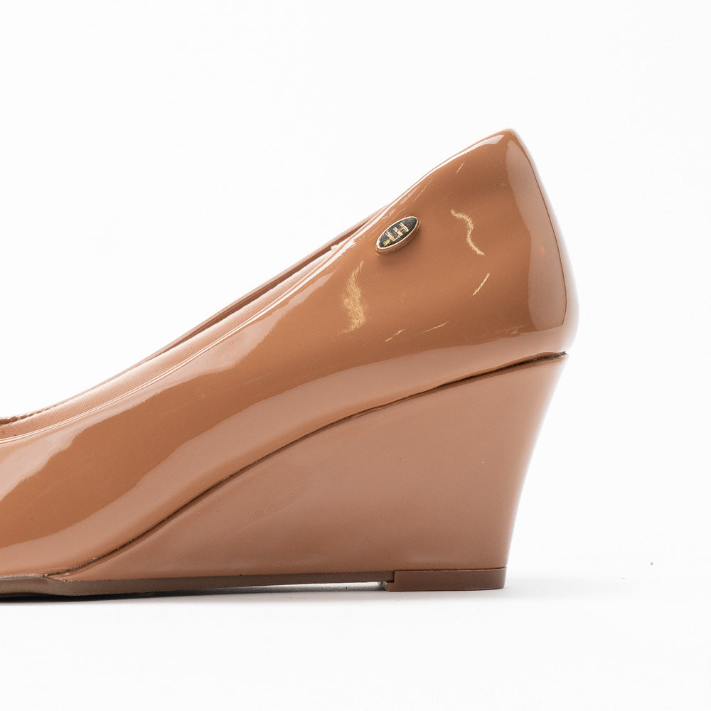 La Her Nn09 Ladies Comfort Shoe Camel