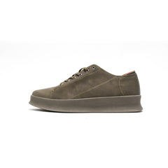 Le Manne Bhp-7 Mens Pu Shoes Khaki