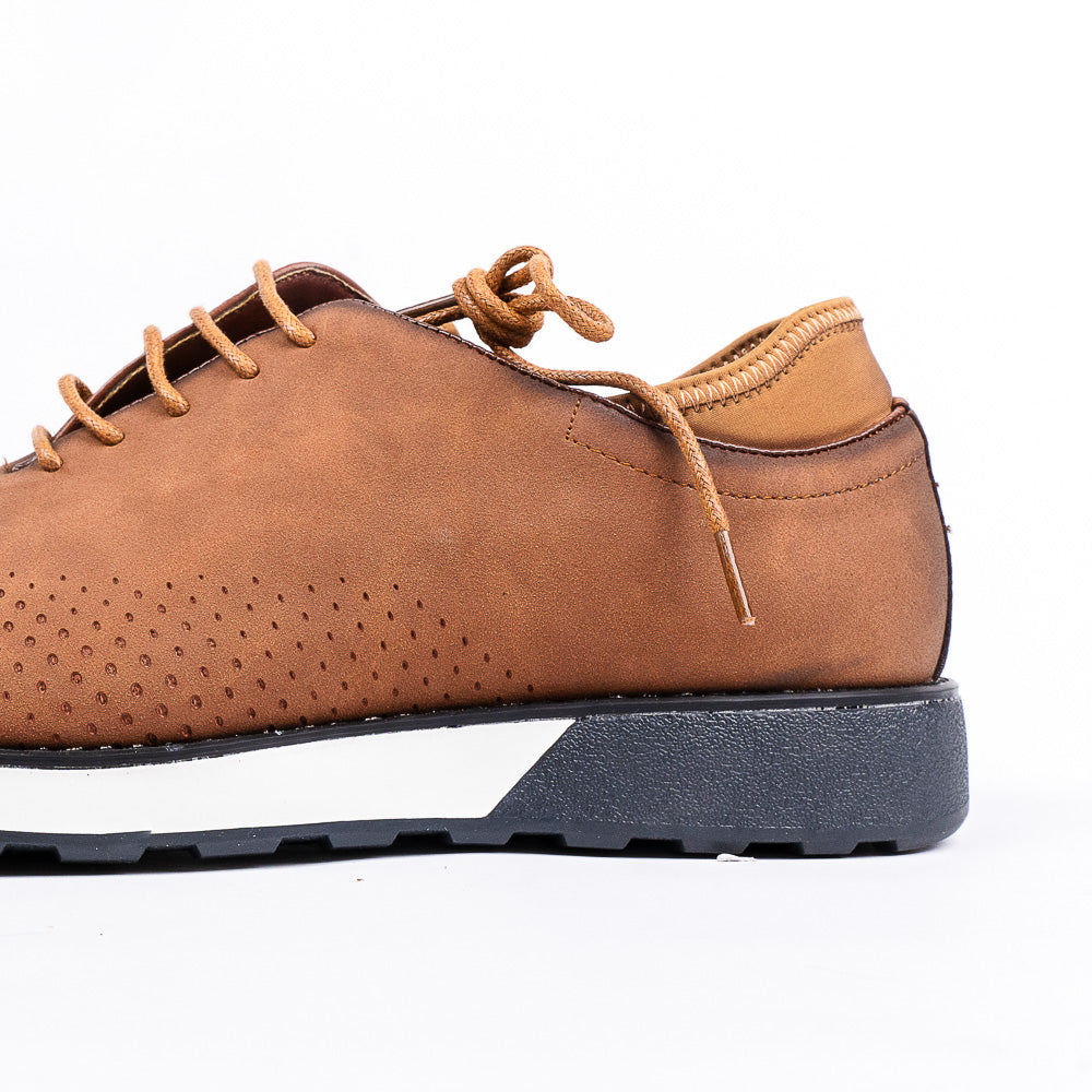 Le Manne Bhp-9 Mens Pu Shoe Tan