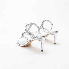 La Her Qxg04 Ladies Evening Shoe Silver