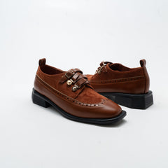 La Her Fa7 Ladies Shoe Brown