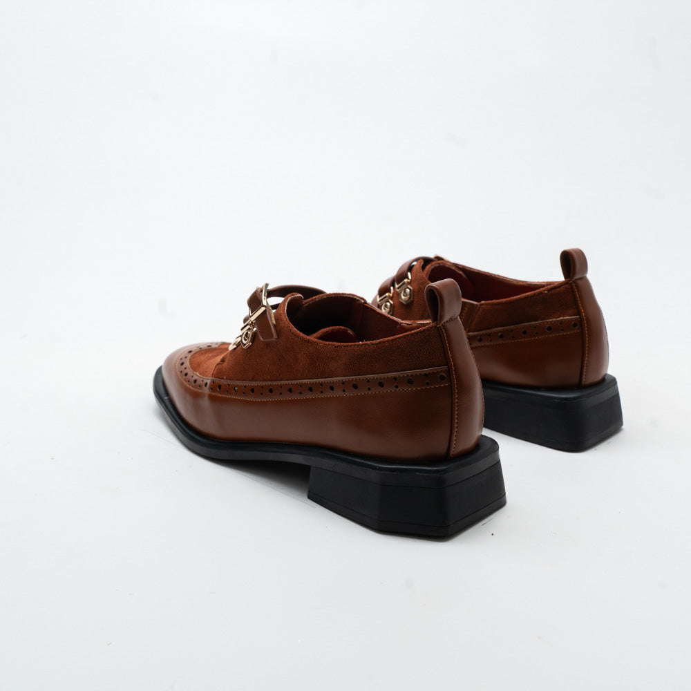 La Her Fa7 Ladies Shoe Brown