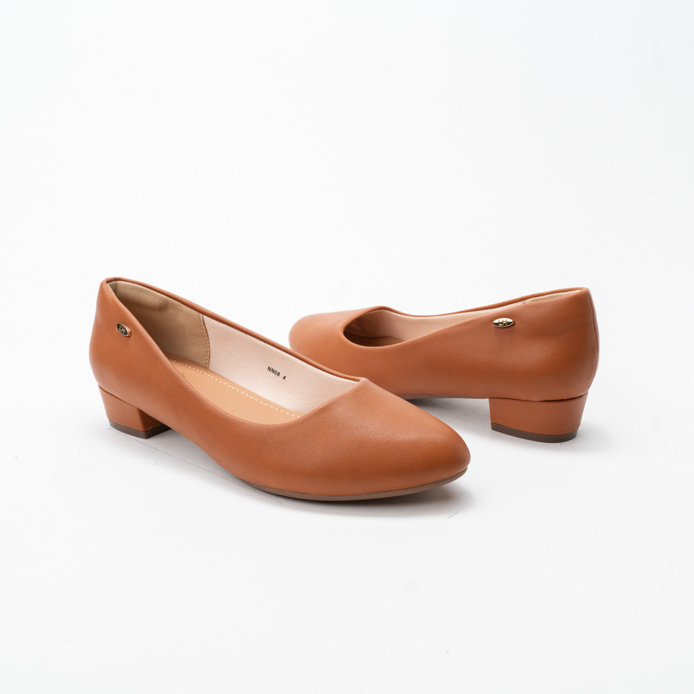 La Her Nn06 Ladies Comfort Shoe Camel