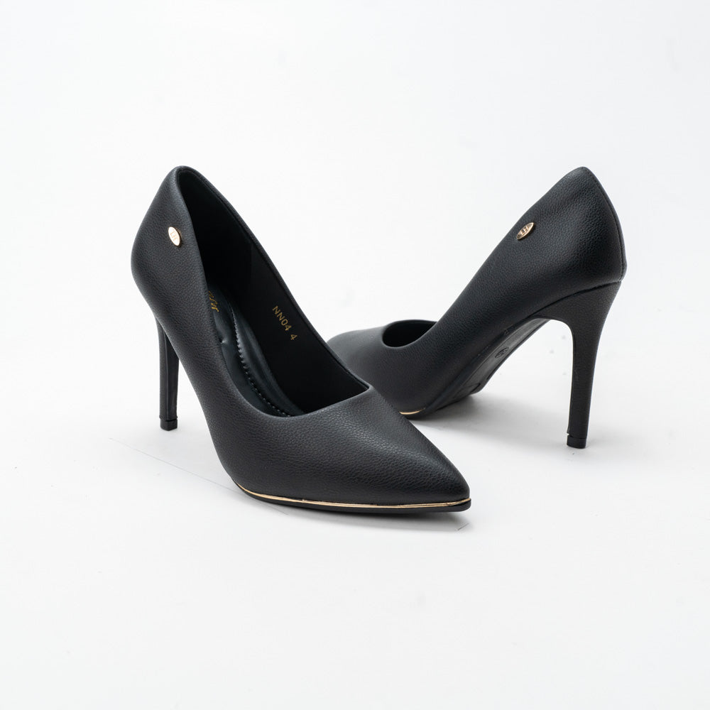 La Her Nn04 Ladies Comfort Shoe Black