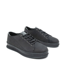 Le Manne Bhp-7 Mens Pu Shoe Black