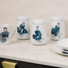 Canister Large Set Of 3-Indigo Girls Mix