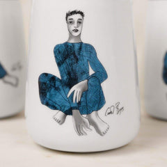 Canister Large Set Of 3-Indigo Girls Mix