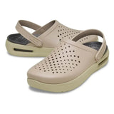 Crocs Unisex Inmotion Clog Shoes In Taupe