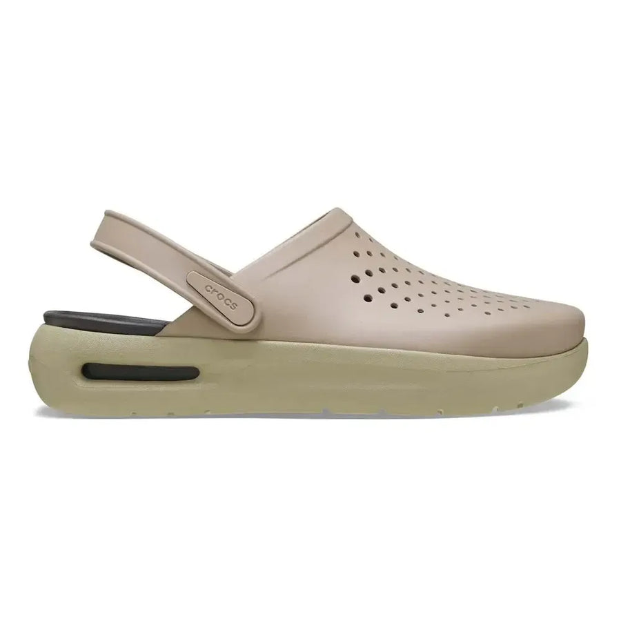 Crocs Unisex Inmotion Clog Shoes In Taupe