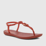 Ipanema Womens Class Luma Sandals In Red & Gold