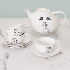 Carrol Boyes Cup And Saucer Under Wraps
