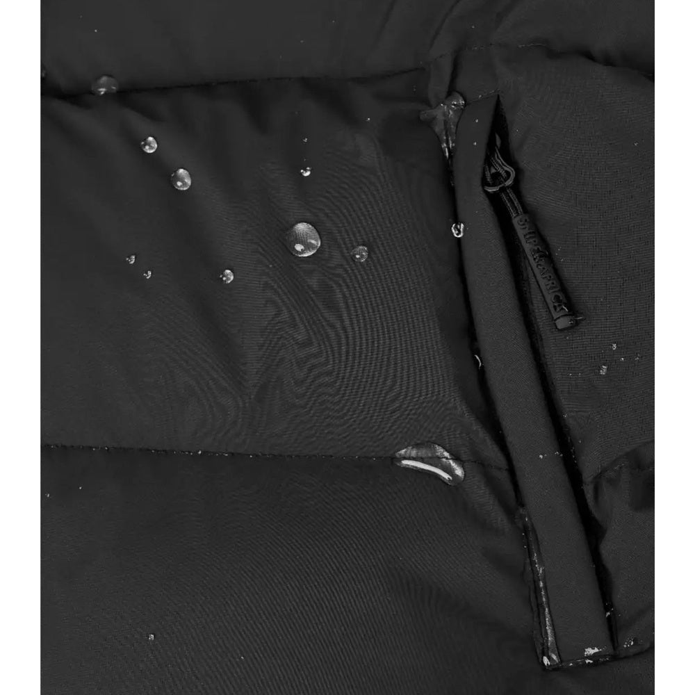 Sniper Mens Adventure Puffer Jacket In Black