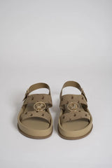 Polo Womens Moulded Trim Sandals In Stone