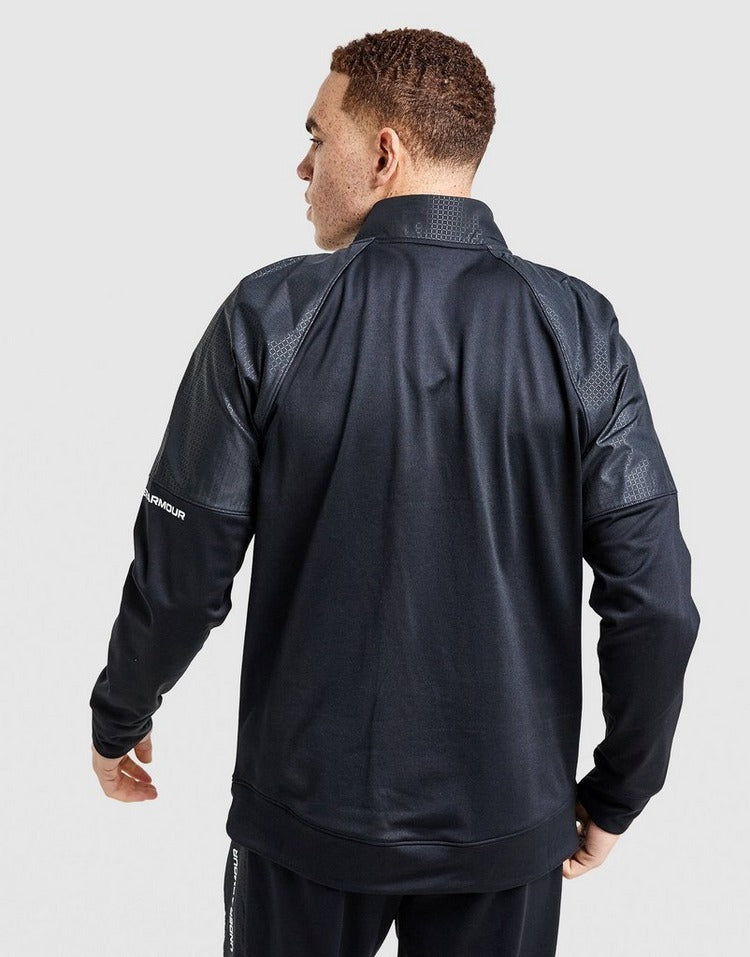 Under Armour Mens Brawler 1/4 Zip Sweatshirts In Black