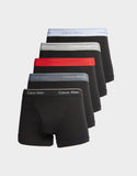 Calvin Klein Mens 5 Pack Set Trunks in Multi