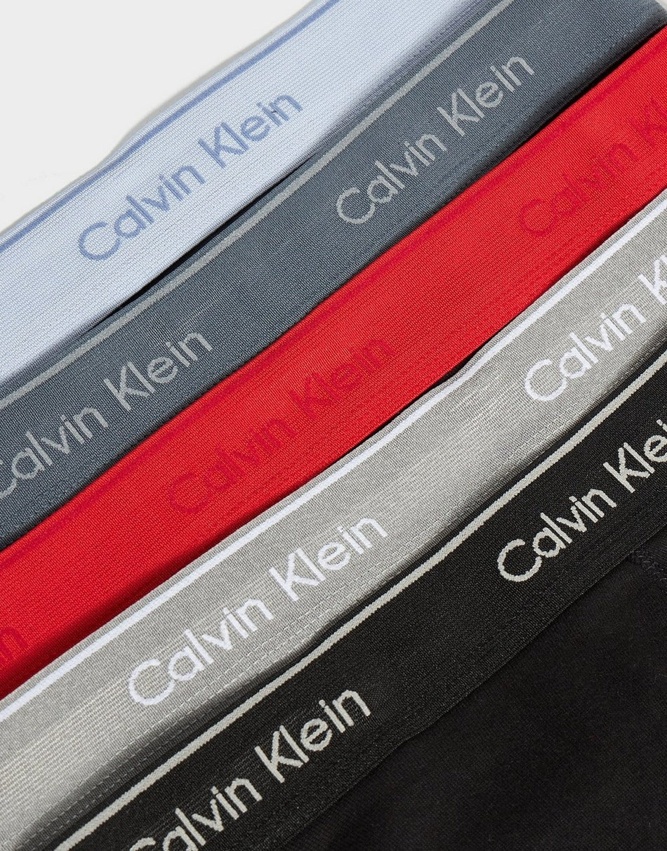 Calvin Klein Mens 5 Pack Set Trunks in Multi