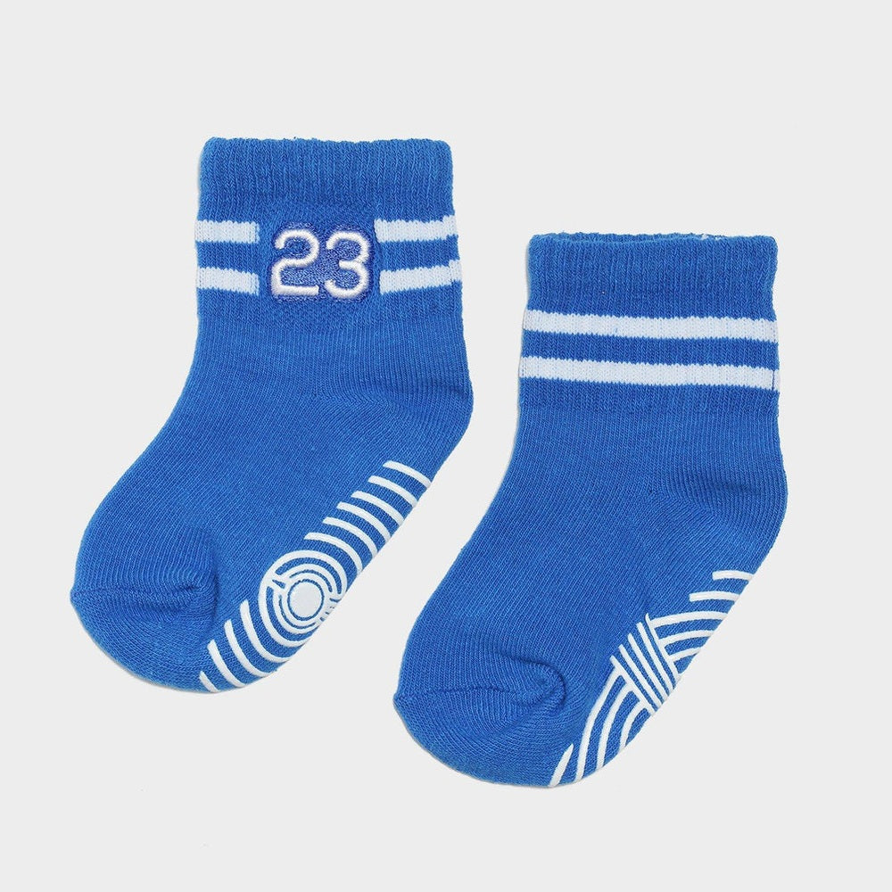 Nike Jordan Boys Infant/Toddlers 3 Pack Anklet Socks In Blue/White/Black