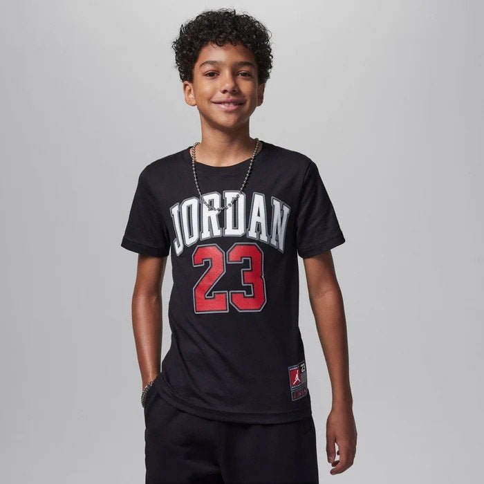 Jordan Boys Practice Flight T-shirt In Black