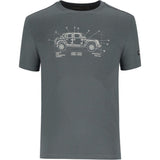 Jeep Fashion Mens T-Shirt In Grey