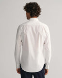 Gant Slim Poplin Shirt In White