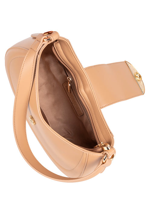 Jo Borkett Colette Shoulder Bag In Biscuit