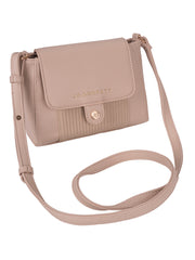 Jo Borkett Ade Flapover Sling Beige