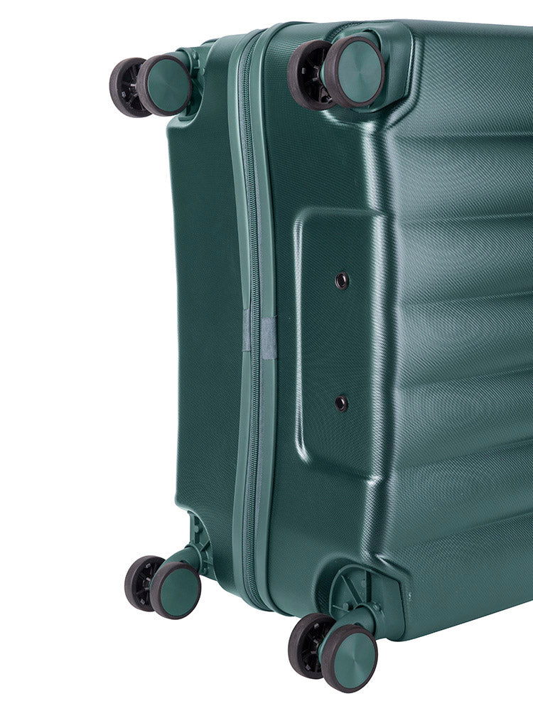 Jo Borkett Gatsby Medium Trolley Case Green