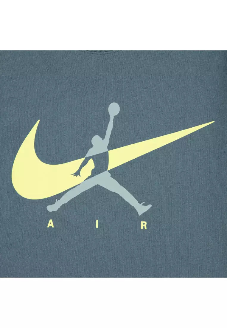 Jordan Young Boys Jumpman Swoosh Intersection T-shirt In Hasta