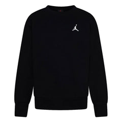 Jordan Brooklyn French Terry Crew Sweatshirt In Black
