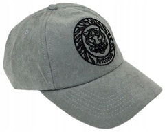 Just Cavalli Mens Embroidered Logo Baseball Cap In Grey