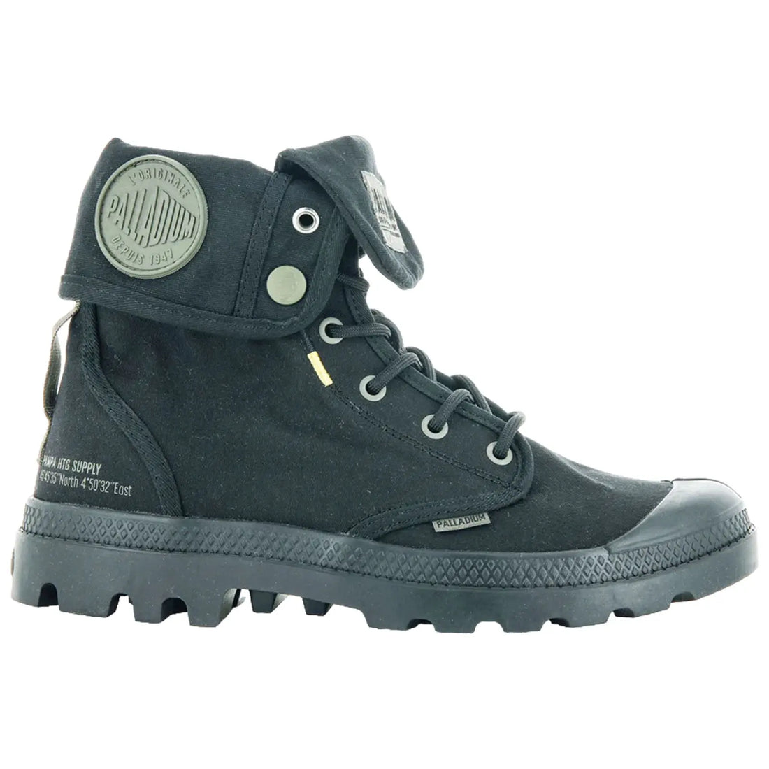 Palladium Unisex Pampa Baggy Supply Shoes In Black