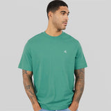 Calvin Klein Mens Easy Monogram T-Shirt In Green