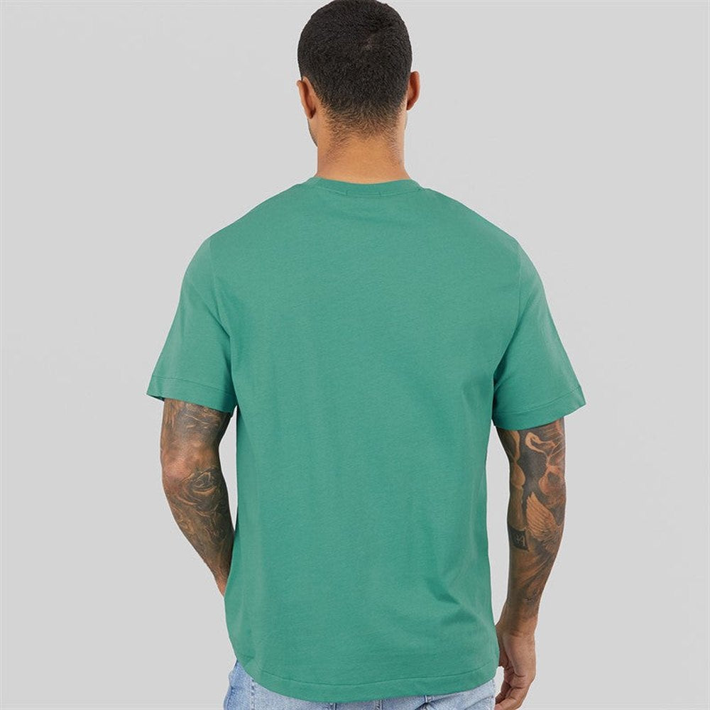 Calvin Klein Mens Easy Monogram T-Shirt In Green