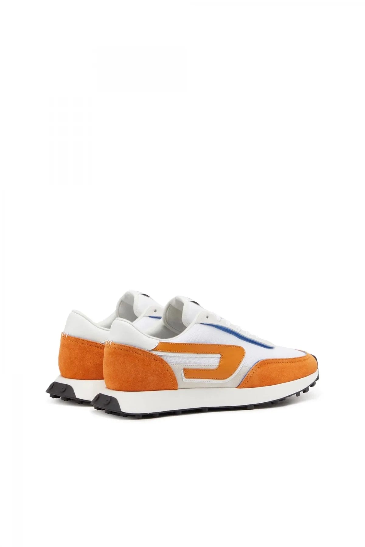 Diesel Mens S-Racer Shoes In White Multi