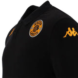 Kappa Kaizer Chiefs Mens Avredi Golfer In Black