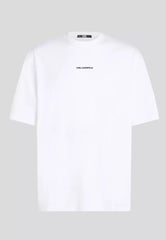 Karl Lagerfeld 245M1715 T-Shirt W/Sport Stripe  White