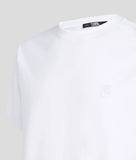 Karl Lagerfeld Mens Kameo Logo T-Shirt In White