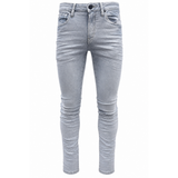 Vialli Kenza Jeans In White & Blue