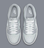 Nike Womens Dunk Low Next Nature Sneakers In Grey/White