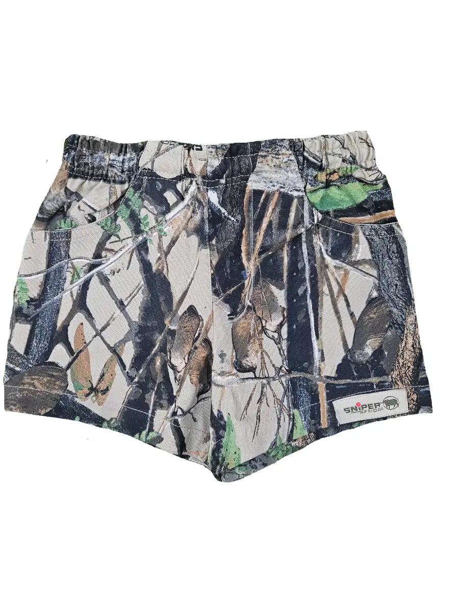 Sniper Tdkphs 3D Kids Ph Shorts Camouflage