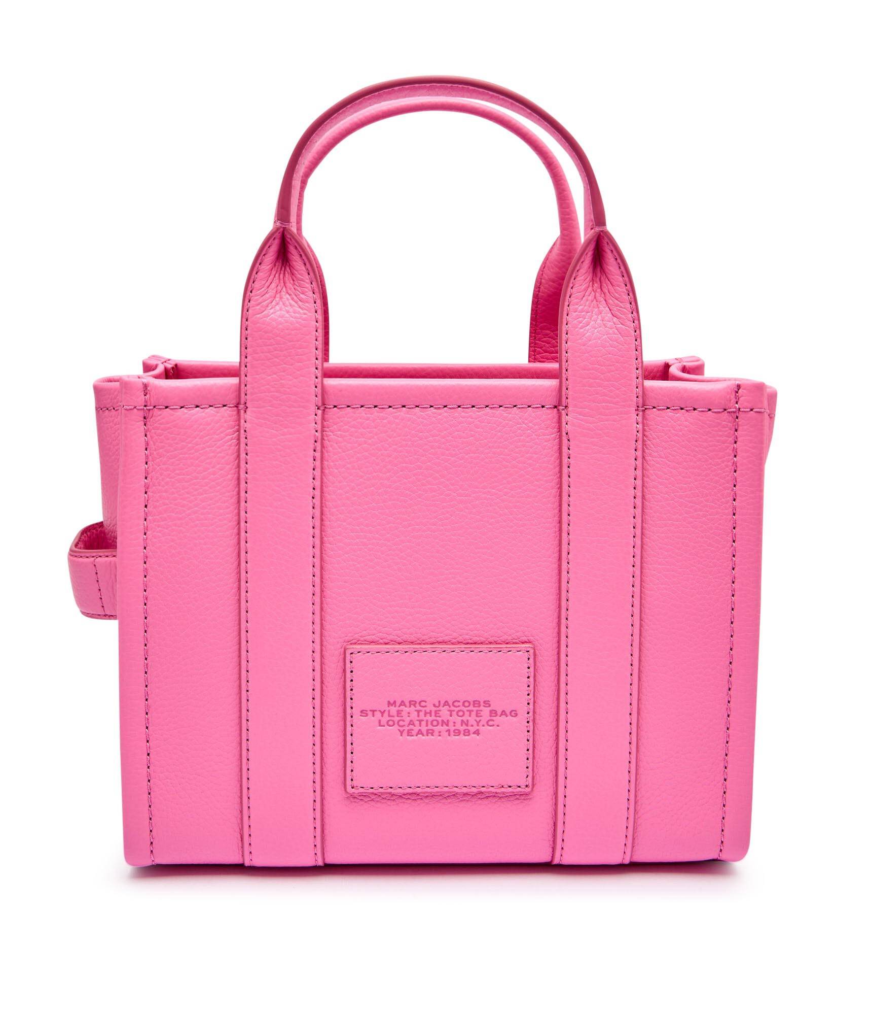 Marc Jacobs Womens The Mini Leather Tote Bag In Pink