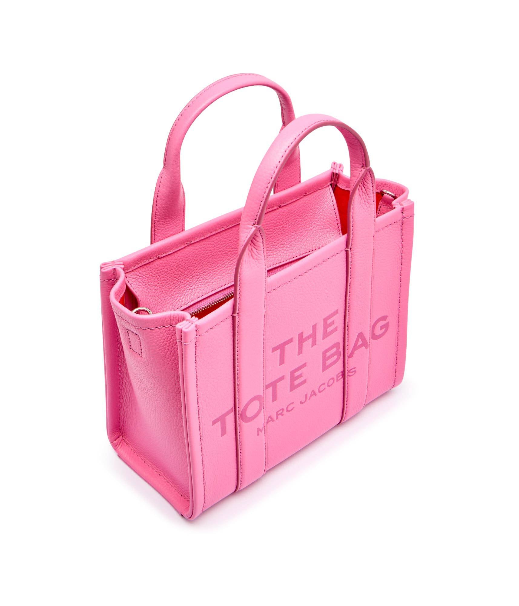 Marc Jacobs Womens The Mini Leather Tote Bag In Pink