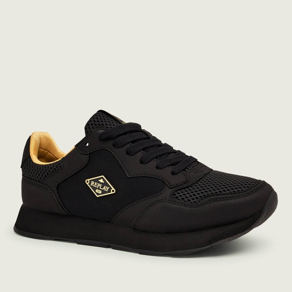 Replay Mens Arthur 3D Shoes In Black
